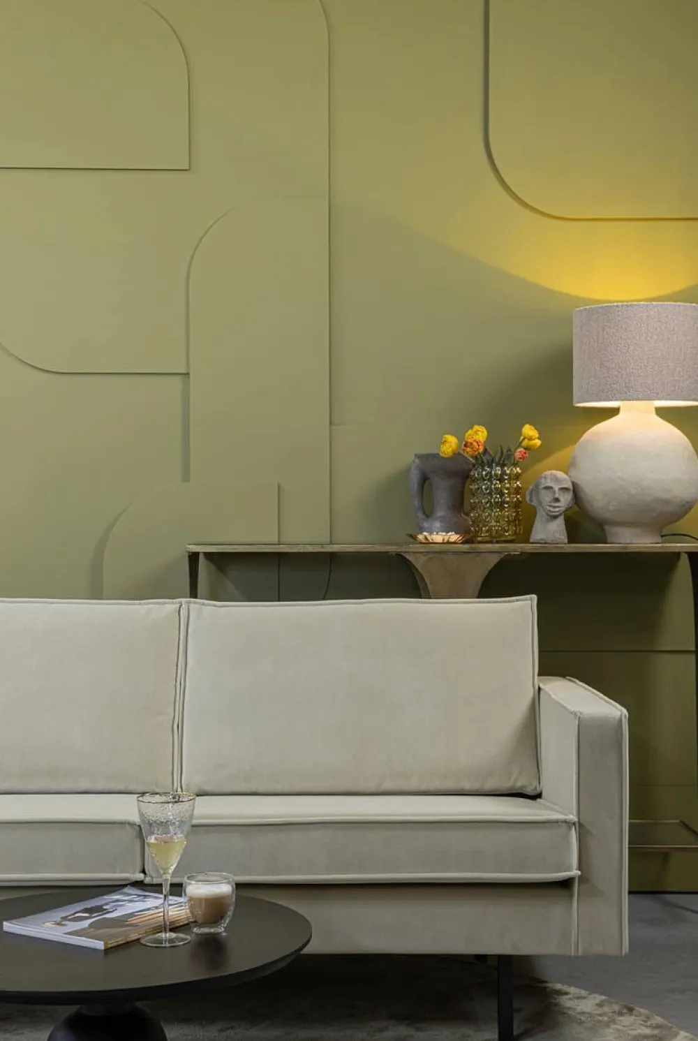 HUUS Zitbanken*Bank Rodeo Velvet 2,5 zits