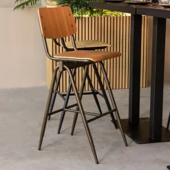 HUUS Barkrukken|Barstoelen*Barstoel Solid (per 2 stuks)