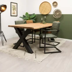 HUUS Eettafels*Boomstamtafel Live Edge