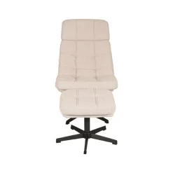 HUUS Draaifauteuil*Draaifauteuil Alvar + Hocker