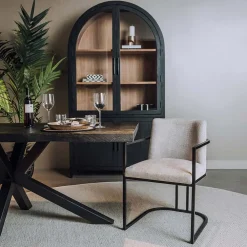 HUUS Eetkamerstoelen*Eetkamerstoel Archi – met armleuning