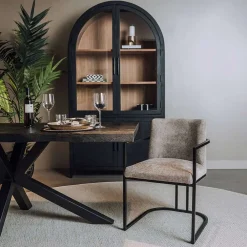 HUUS Eetkamerstoelen*Eetkamerstoel Archi – met armleuning