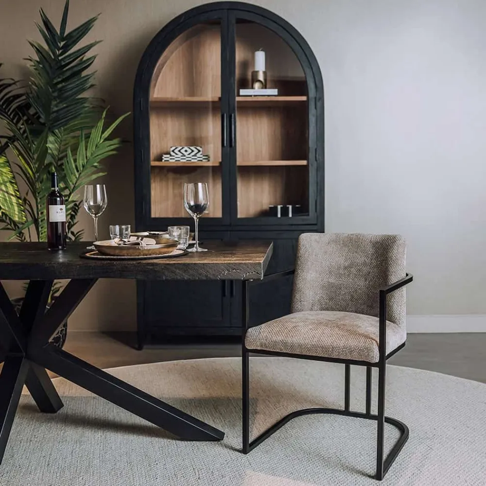 HUUS Eetkamerstoelen*Eetkamerstoel Archi – met armleuning