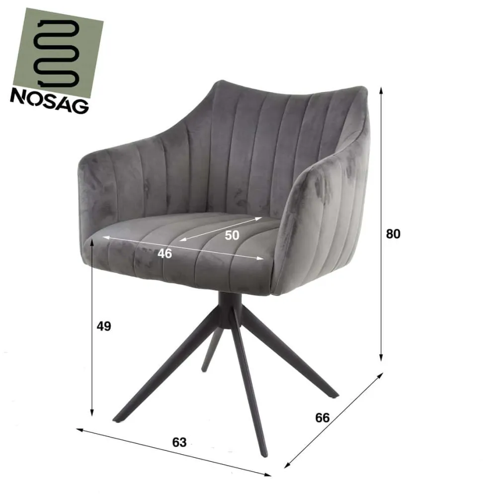 HUUS Eetkamerstoelen*Eetkamerstoel Cinema (per 2 stuks)