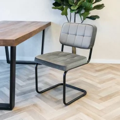 HUUS Eetkamerstoelen*Eetkamerstoel Ivy Buisframe Kick (per 2 stuks)