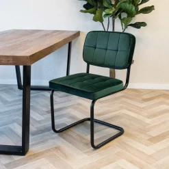 HUUS Eetkamerstoelen*Eetkamerstoel Ivy Buisframe Kick (per 2 stuks)