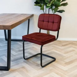 HUUS Eetkamerstoelen*Eetkamerstoel Ivy Buisframe Kick (per 2 stuks)