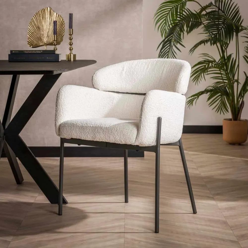 HUUS Eetkamerstoelen*Eetkamerstoel Julliet (per 2 stuks)