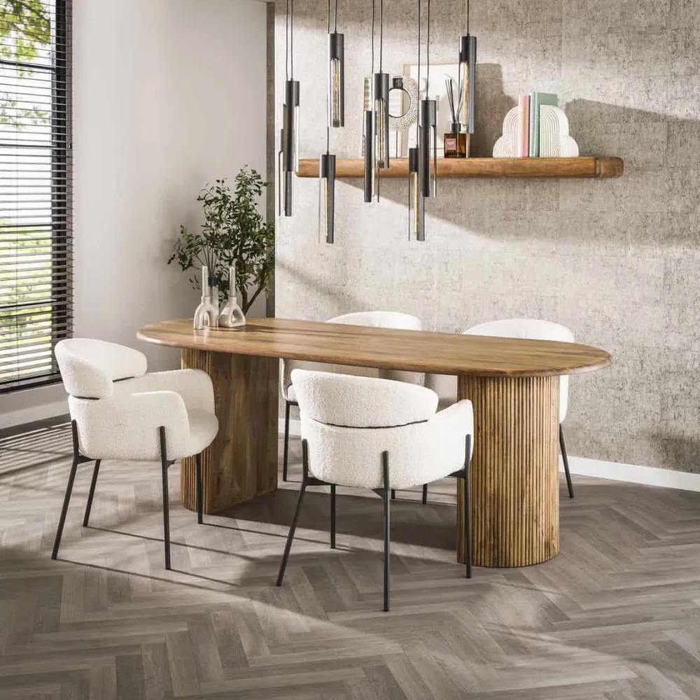 HUUS Eetkamerstoelen*Eetkamerstoel Julliet (per 2 stuks)