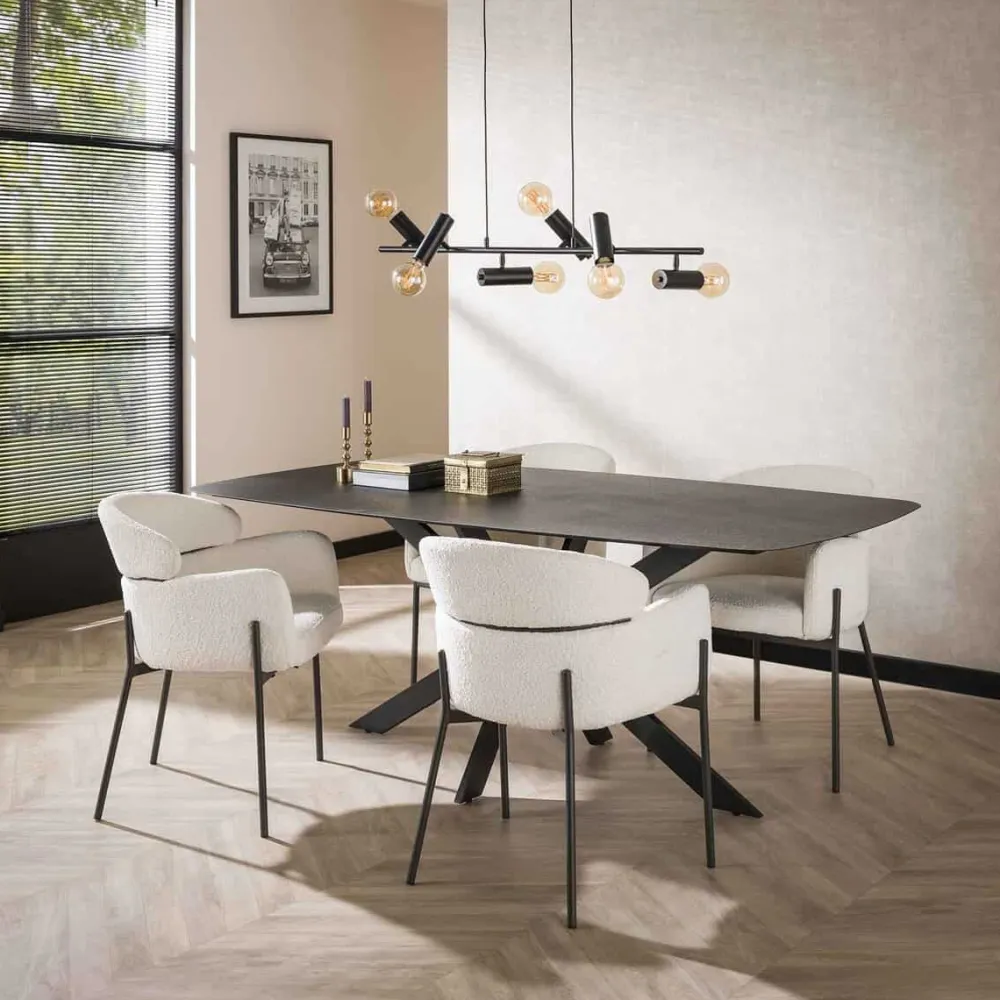 HUUS Eetkamerstoelen*Eetkamerstoel Julliet (per 2 stuks)