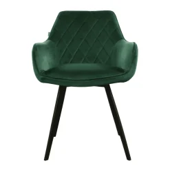 HUUS Eetkamerstoelen*Eetkamerstoel Karl Velvet Kick (per 2 stuks)