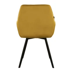 HUUS Eetkamerstoelen*Eetkamerstoel Karl Velvet Kick (per 2 stuks)