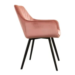 HUUS Eetkamerstoelen*Eetkamerstoel Karl Velvet Kick (per 2 stuks)