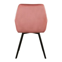 HUUS Eetkamerstoelen*Eetkamerstoel Karl Velvet Kick (per 2 stuks)