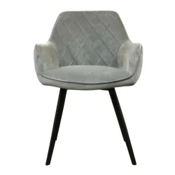 HUUS Eetkamerstoelen*Eetkamerstoel Karl Velvet Kick (per 2 stuks)