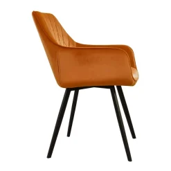 HUUS Eetkamerstoelen*Eetkamerstoel Karl Velvet Kick (per 2 stuks)