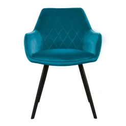 HUUS Eetkamerstoelen*Eetkamerstoel Karl Velvet Kick (per 2 stuks)