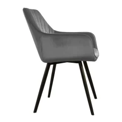 HUUS Eetkamerstoelen*Eetkamerstoel Karl Velvet Kick (per 2 stuks)