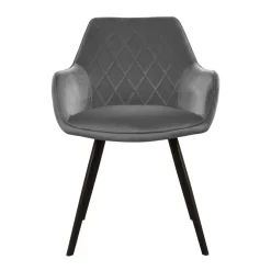 HUUS Eetkamerstoelen*Eetkamerstoel Karl Velvet Kick (per 2 stuks)
