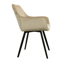 HUUS Eetkamerstoelen*Eetkamerstoel Karl Velvet Kick (per 2 stuks)
