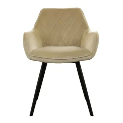 HUUS Eetkamerstoelen*Eetkamerstoel Karl Velvet Kick (per 2 stuks)