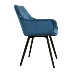 HUUS Eetkamerstoelen*Eetkamerstoel Karl Velvet Kick (per 2 stuks)