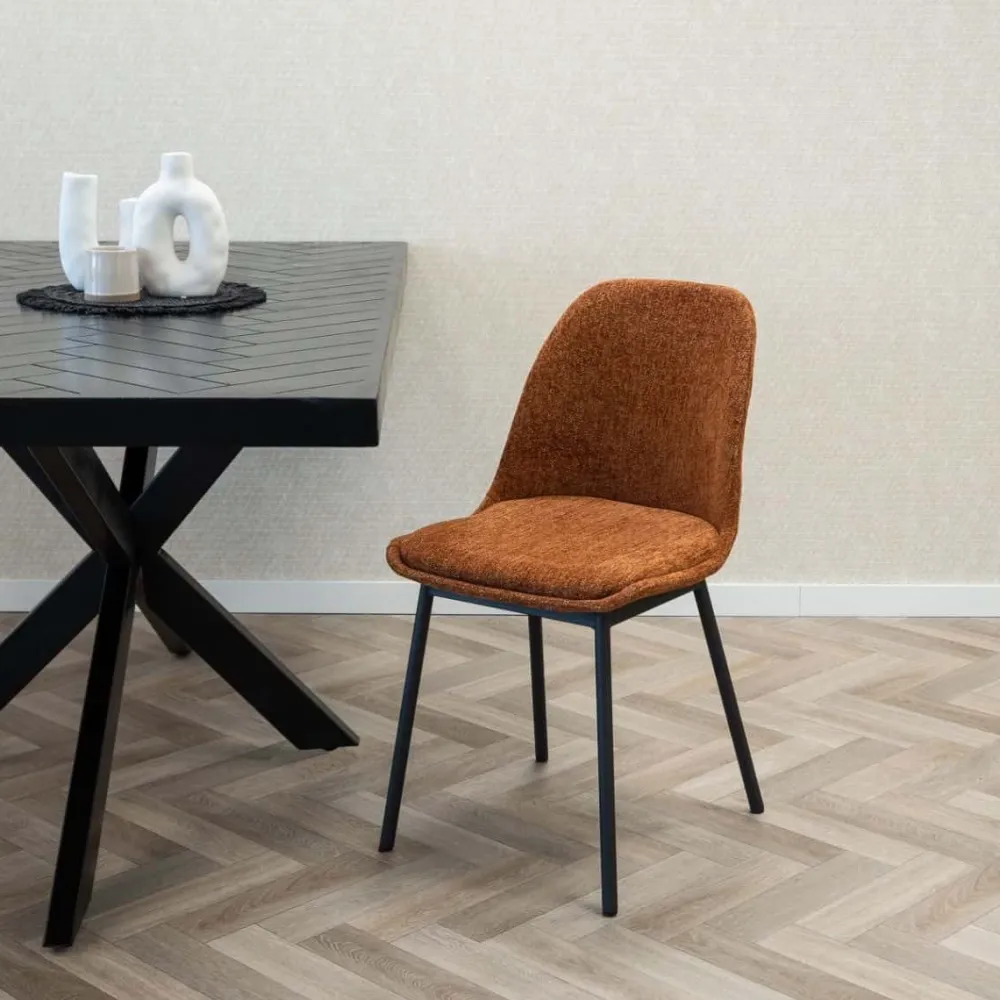 HUUS Eetkamerstoelen*Eetkamerstoel Kick Lana (per 2 stuks)
