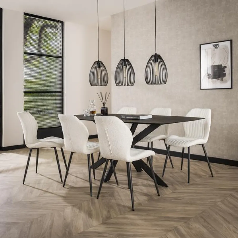 HUUS Eetkamerstoelen*Eetkamerstoel Lennie (per 4 stuks)