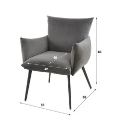 HUUS Eetkamerstoelen*Eetkamerstoel Linde