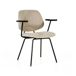 HUUS Eetkamerstoelen*Eetkamerstoel Lynn met armleuning