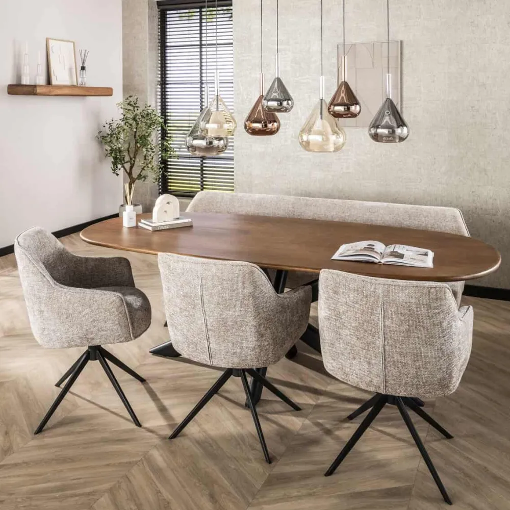 HUUS Eetkamerstoelen*Eetkamerstoel Peggy (per 2 stuks)