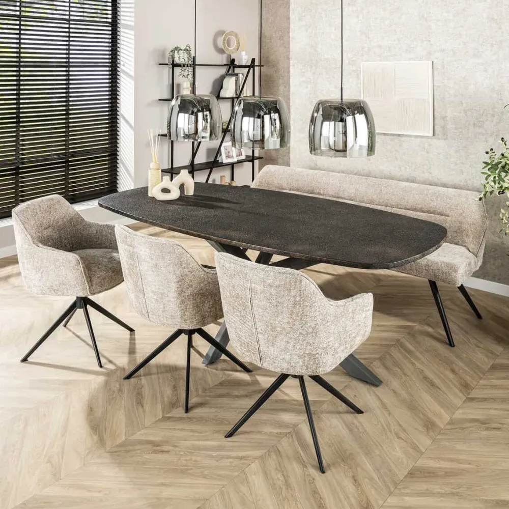 HUUS Eetkamerstoelen*Eetkamerstoel Peggy (per 2 stuks)