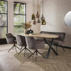 HUUS Eetkamerstoelen*Eetkamerstoel Peggy (per 2 stuks)