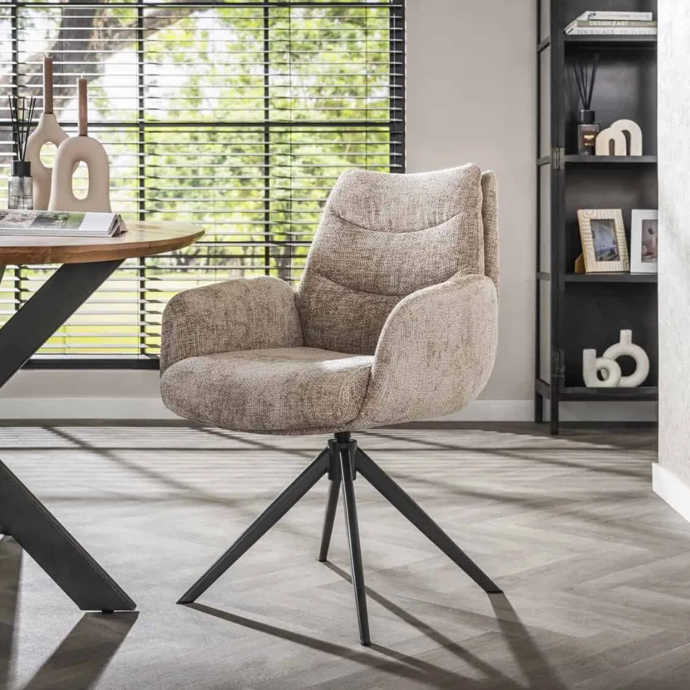 HUUS Eetkamerstoelen*Eetkamerstoel Ricky (per 2 stuks)