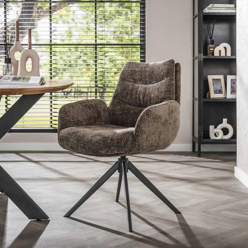 HUUS Eetkamerstoelen*Eetkamerstoel Ricky (per 2 stuks)