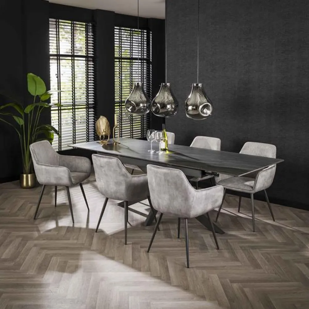 HUUS Eetkamerstoelen*Eetkamerstoel Riley (per 2 stuks)