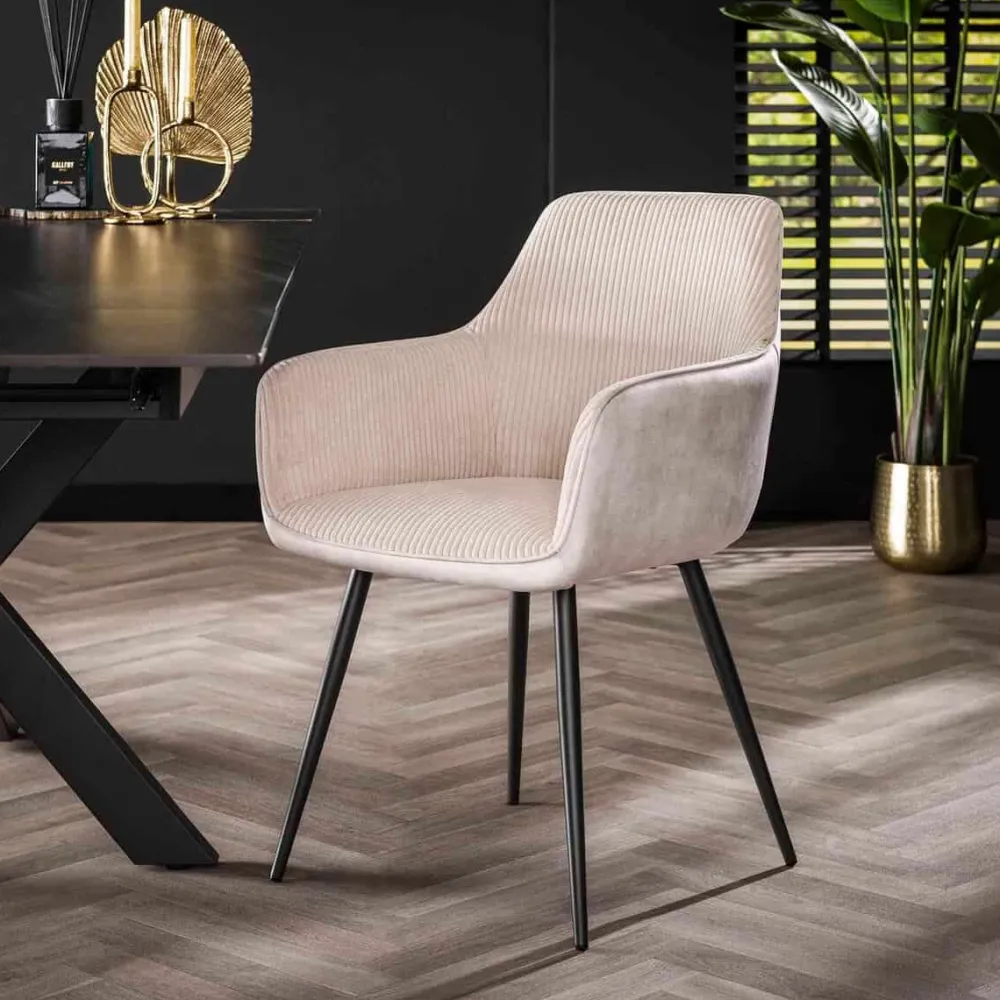 HUUS Eetkamerstoelen*Eetkamerstoel Riley (per 2 stuks)