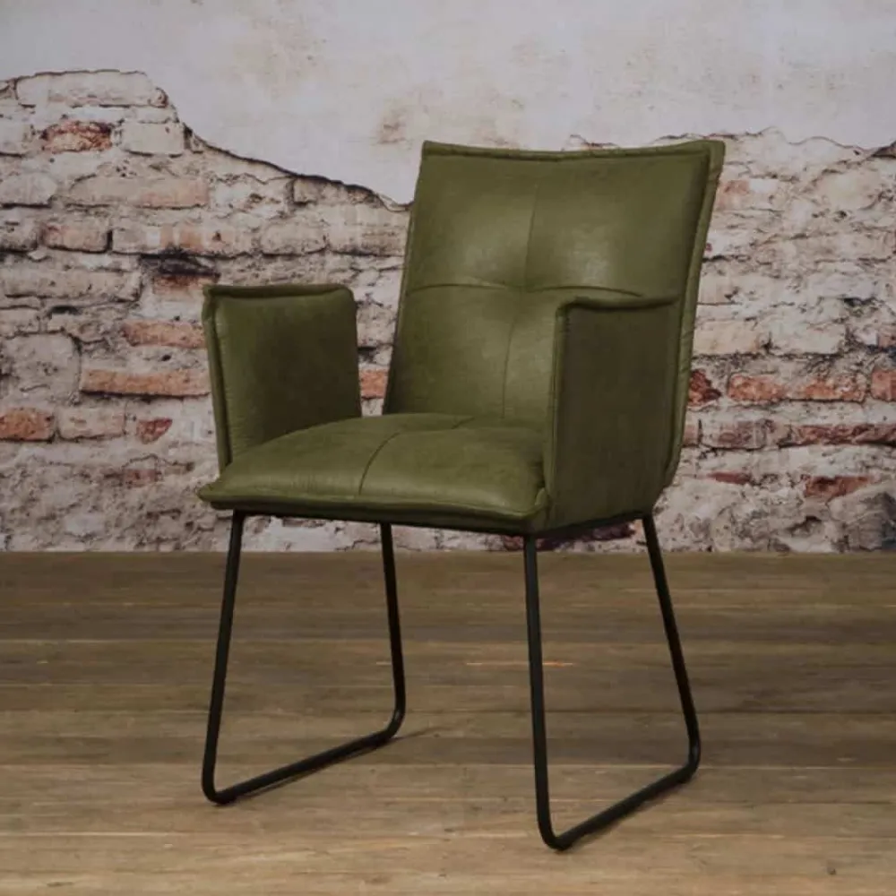 HUUS Eetkamerstoelen*Eetkamerstoel Simon met armleuningen (per 2 stuks)