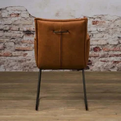 HUUS Eetkamerstoelen*Eetkamerstoel Simon met armleuningen (per 2 stuks)