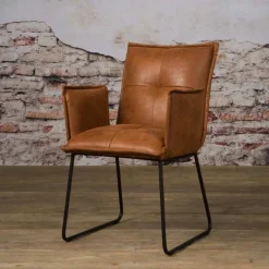 HUUS Eetkamerstoelen*Eetkamerstoel Simon met armleuningen (per 2 stuks)