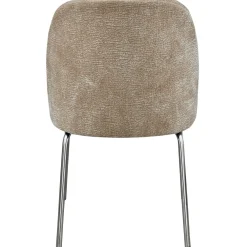 HUUS Eetkamerstoelen*Eetkamerstoel Vogue – Chroom