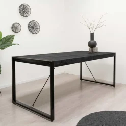 HUUS Eettafels*Eettafel Britt zwart