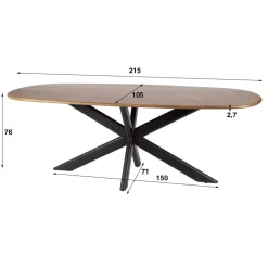 HUUS Eettafels*Eettafel Cindy