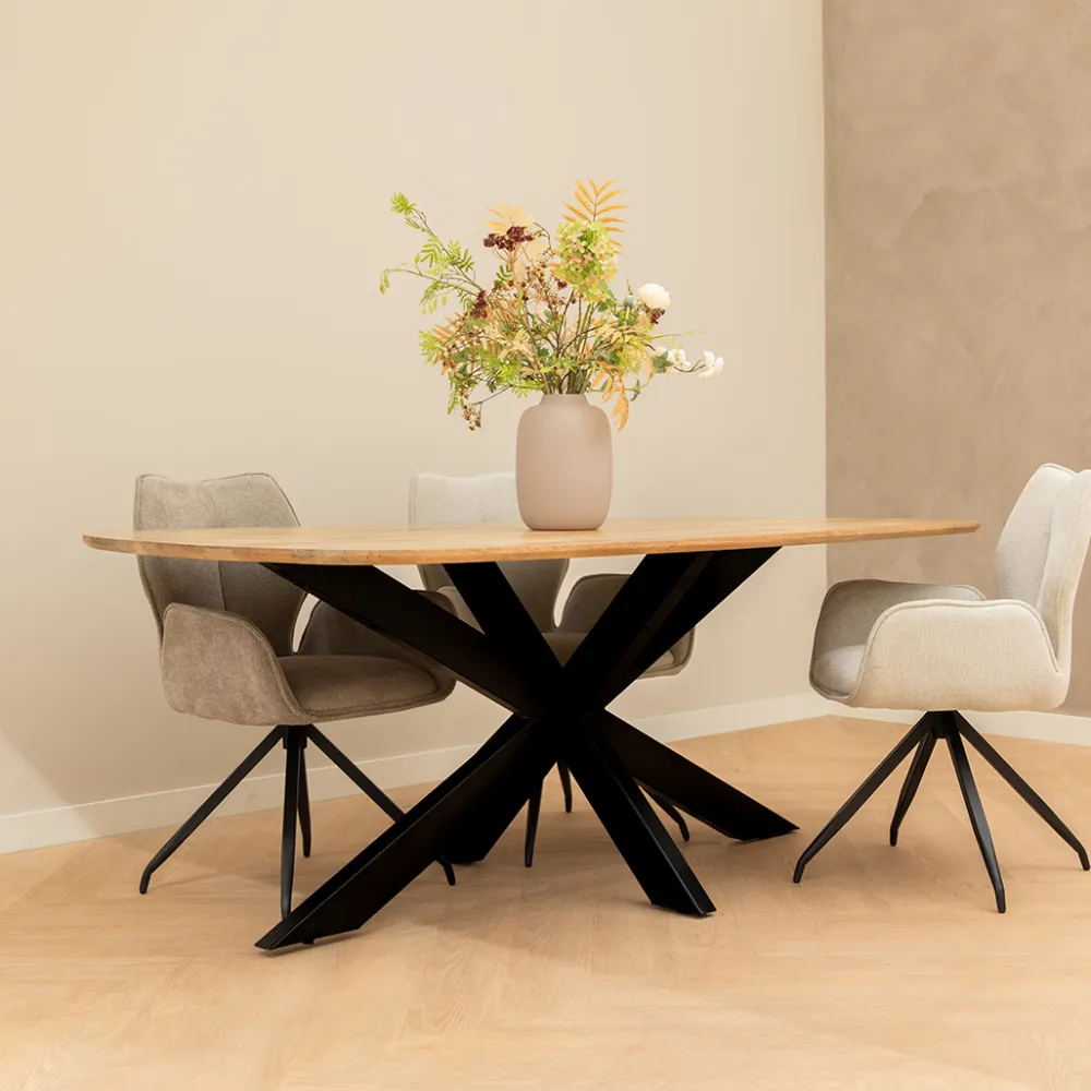 HUUS Eettafels*Eettafel Jens Deens ovaal