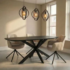 HUUS Eettafels*Eettafel Madrid curved