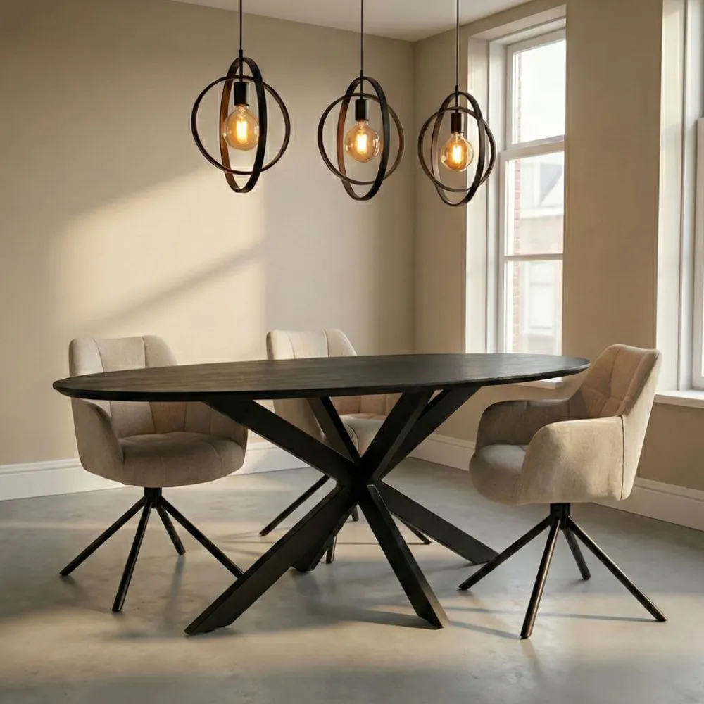 HUUS Eettafels*Eettafel Madrid ovaal