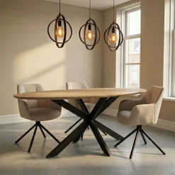 HUUS Eettafels*Eettafel Madrid ovaal