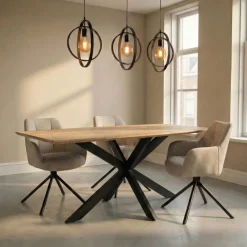 HUUS Eettafels*Eettafel Madrid rechthoek