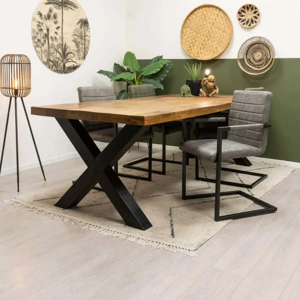 HUUS Eettafels*Eettafel Monique rechthoekig