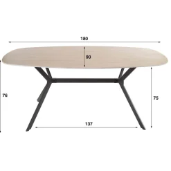 HUUS Eettafels*Eettafel Sofia